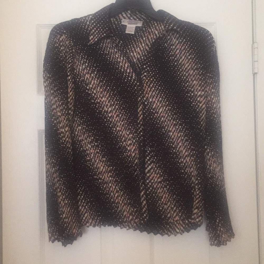 SMOKE FREE HOUSE - Women’s Size L Shirt Blk/Multi